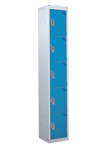 QMP Standard 5-Tier Lockers – Secure, Space-Efficient 5-Door Storage Solution